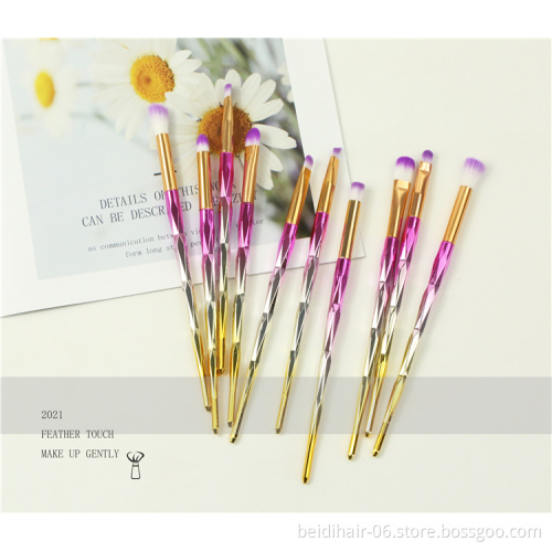 20Pcs Makeup Brush Kit Soft Synthetic Natural Makeup Applicator Brush for Women Eyeshadow Facial Make Up Brush With Holder
